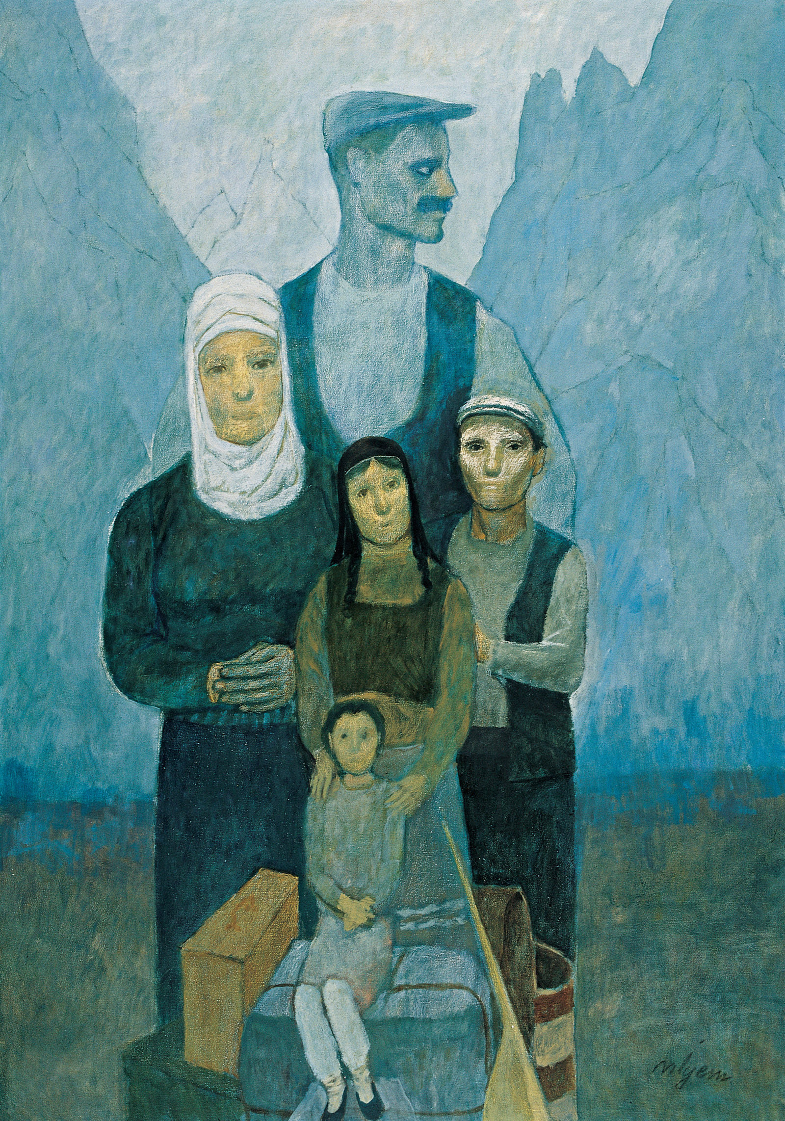 Göç Yolunda Aile / A Family on the Way of Migration - s1137-005