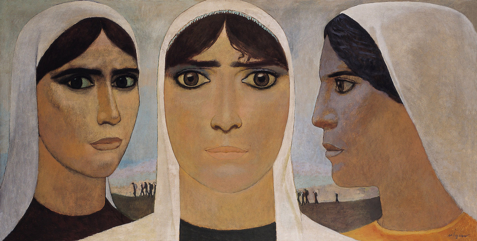 Üçlü kadın portresi /  - s131-080