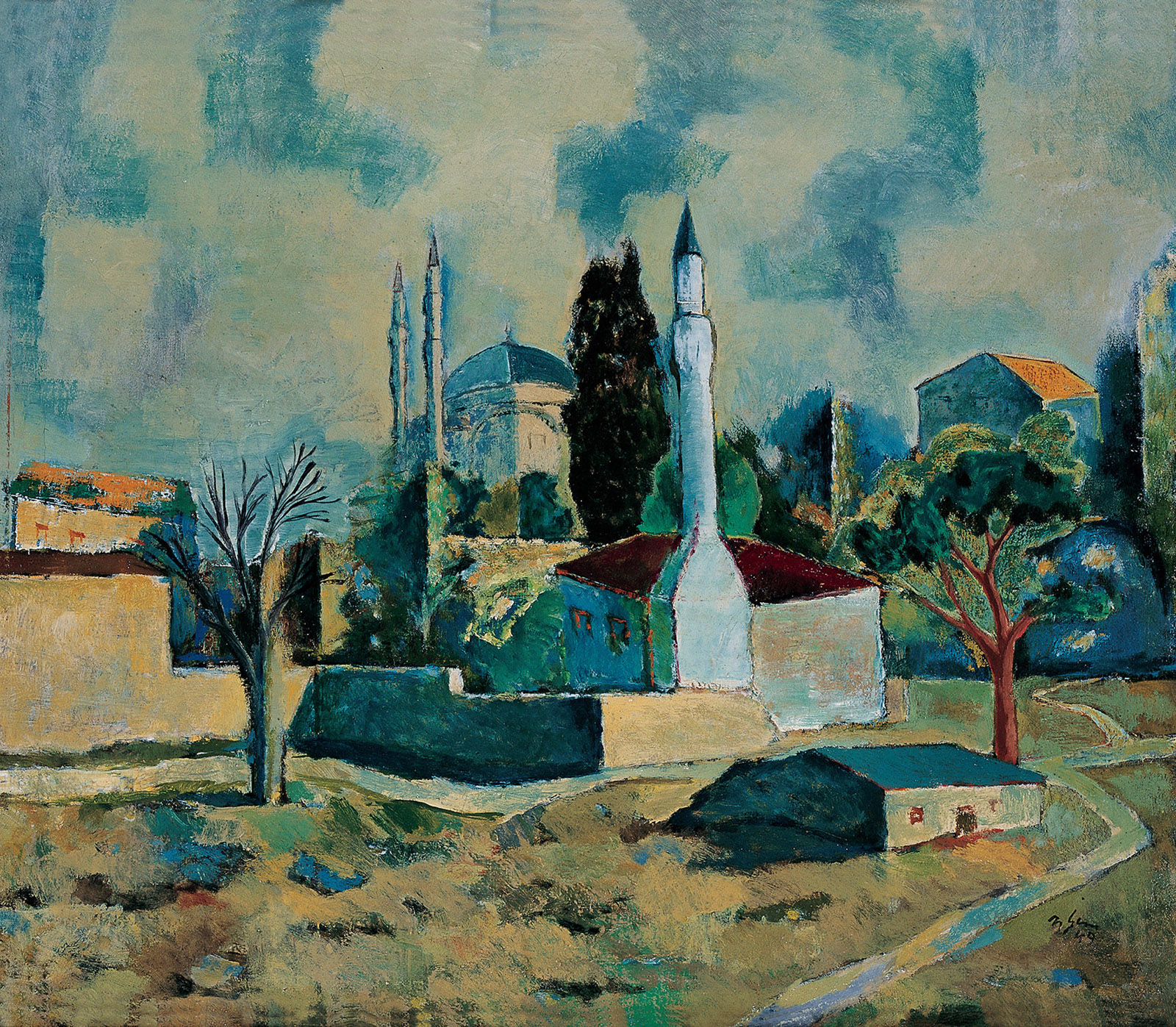 Peyzaj- Hoş Kadem Camii /  - s128-061