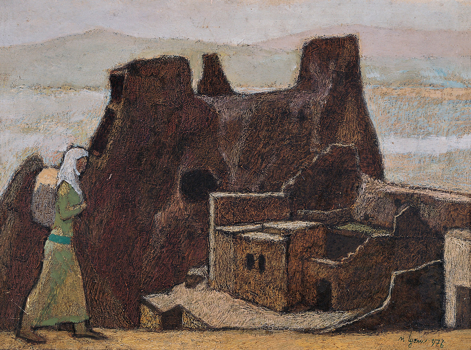 Figürlü peyzaj - Göreme /  - s131-128