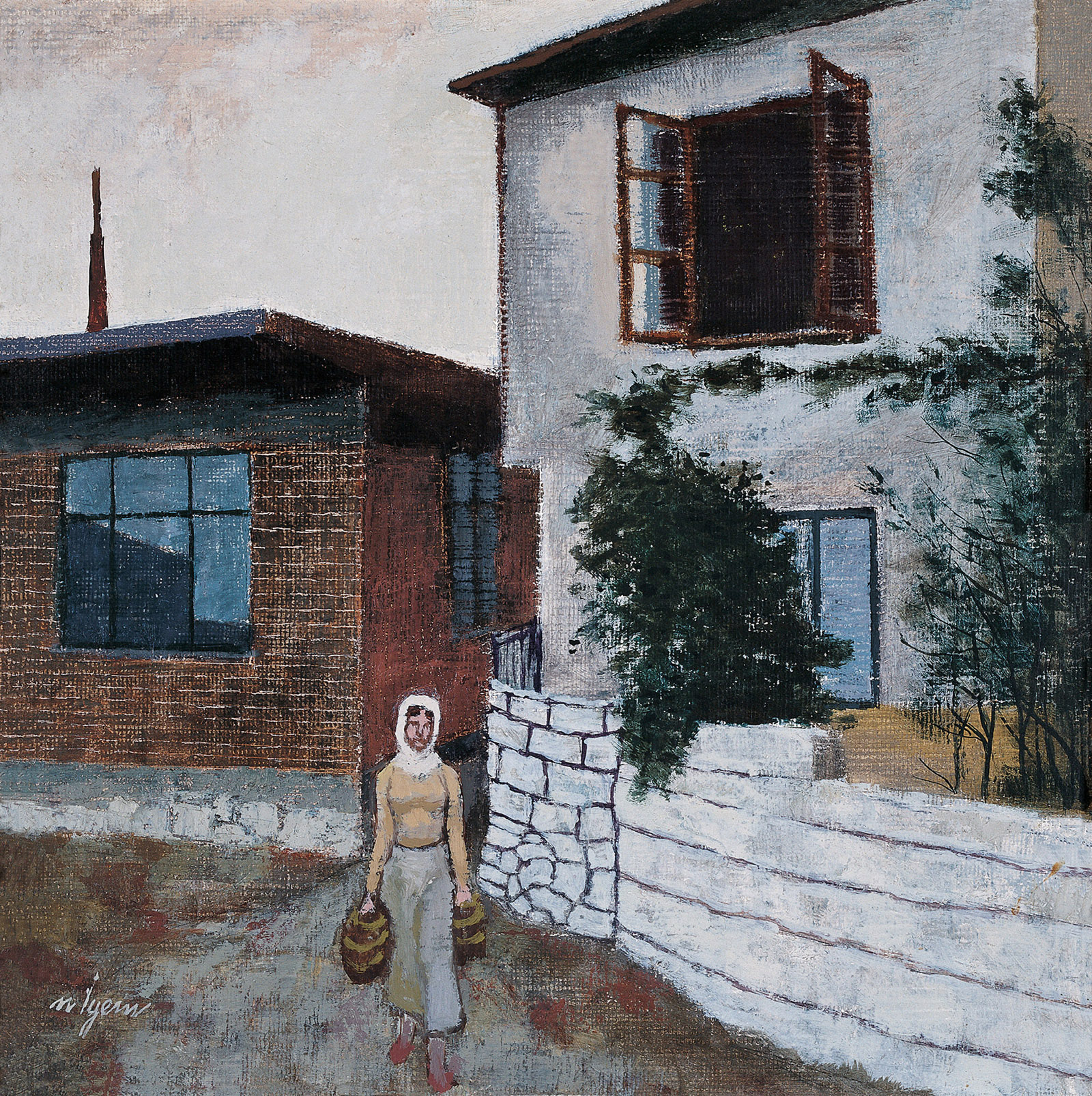 Figürlü peyzaj /  - s133-017