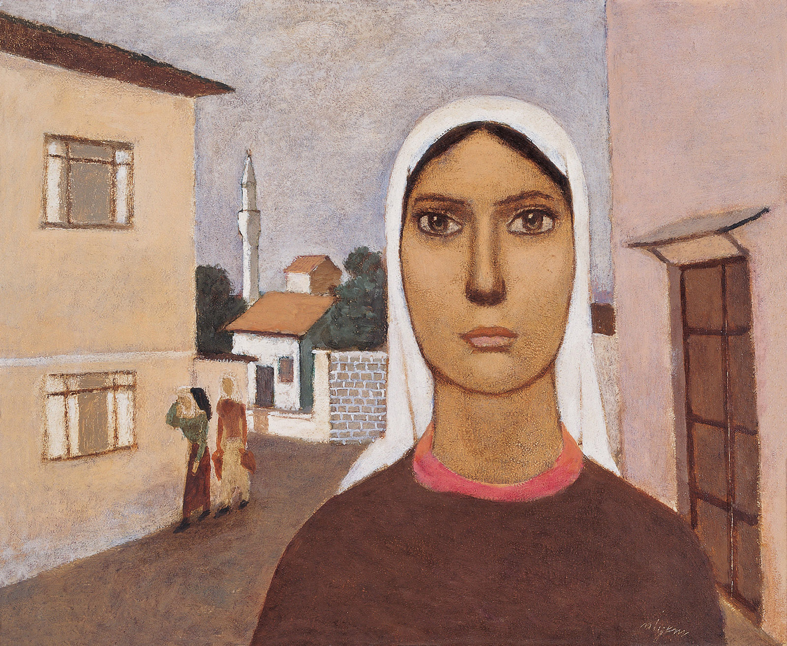 Figürlü peyzaj /  - s133-032
