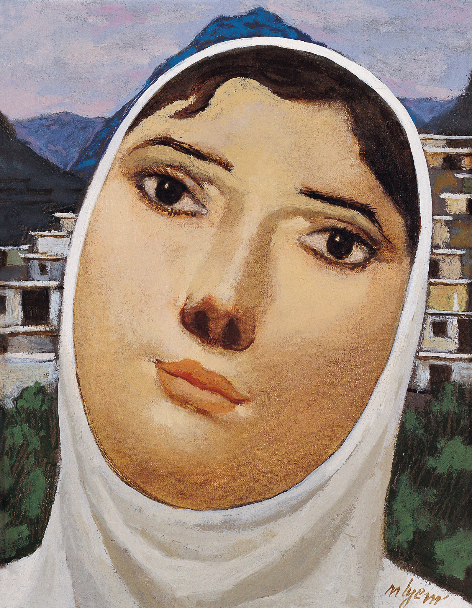 Figürlü peyzaj /  - s134-066