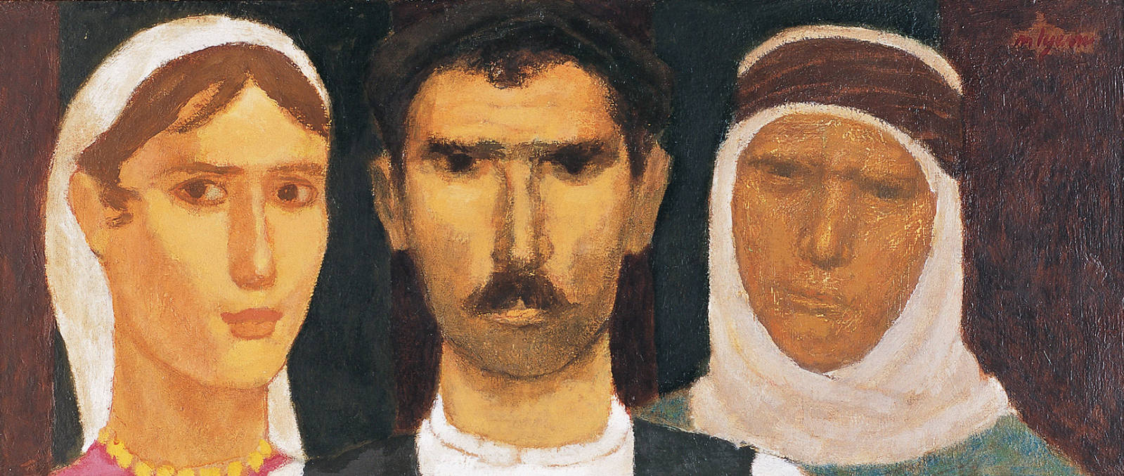 Üçlü portre /  - s134-248