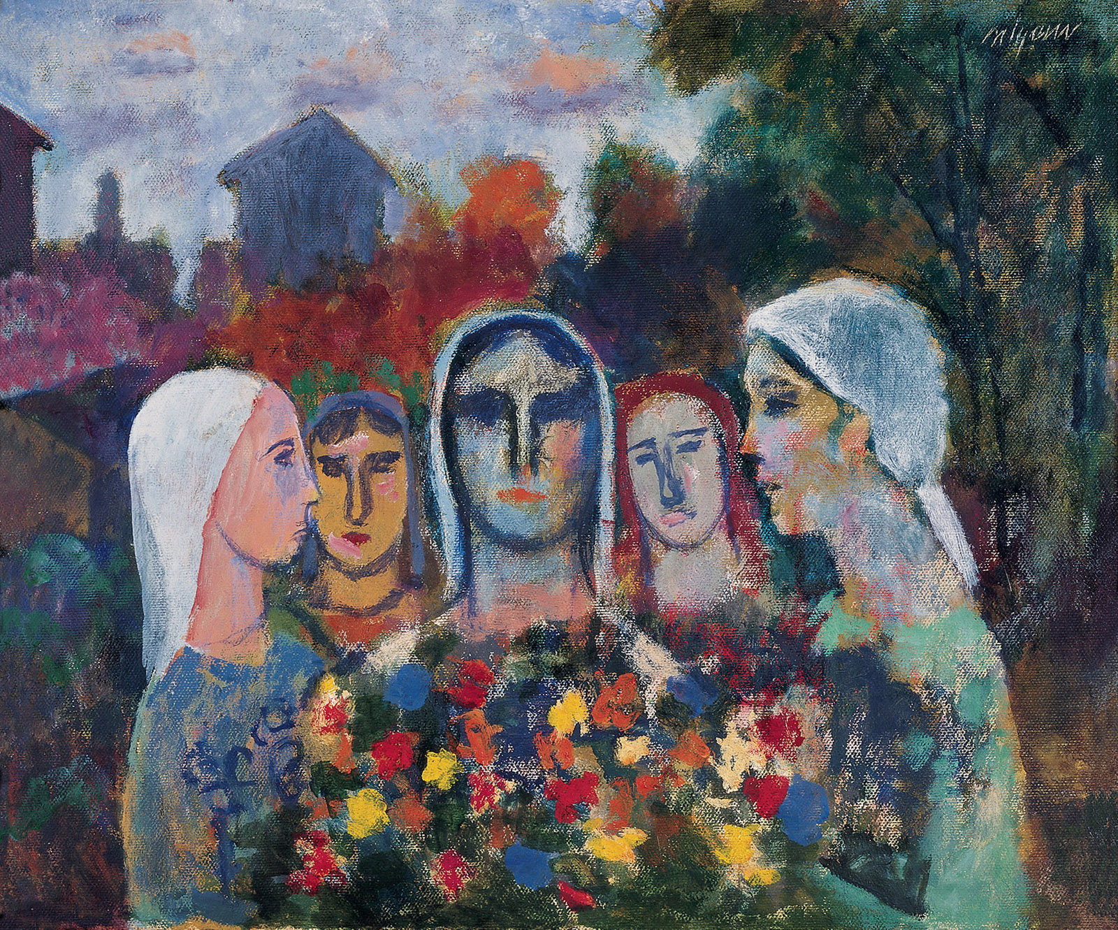 Figürlü peyzaj /  - s135-233