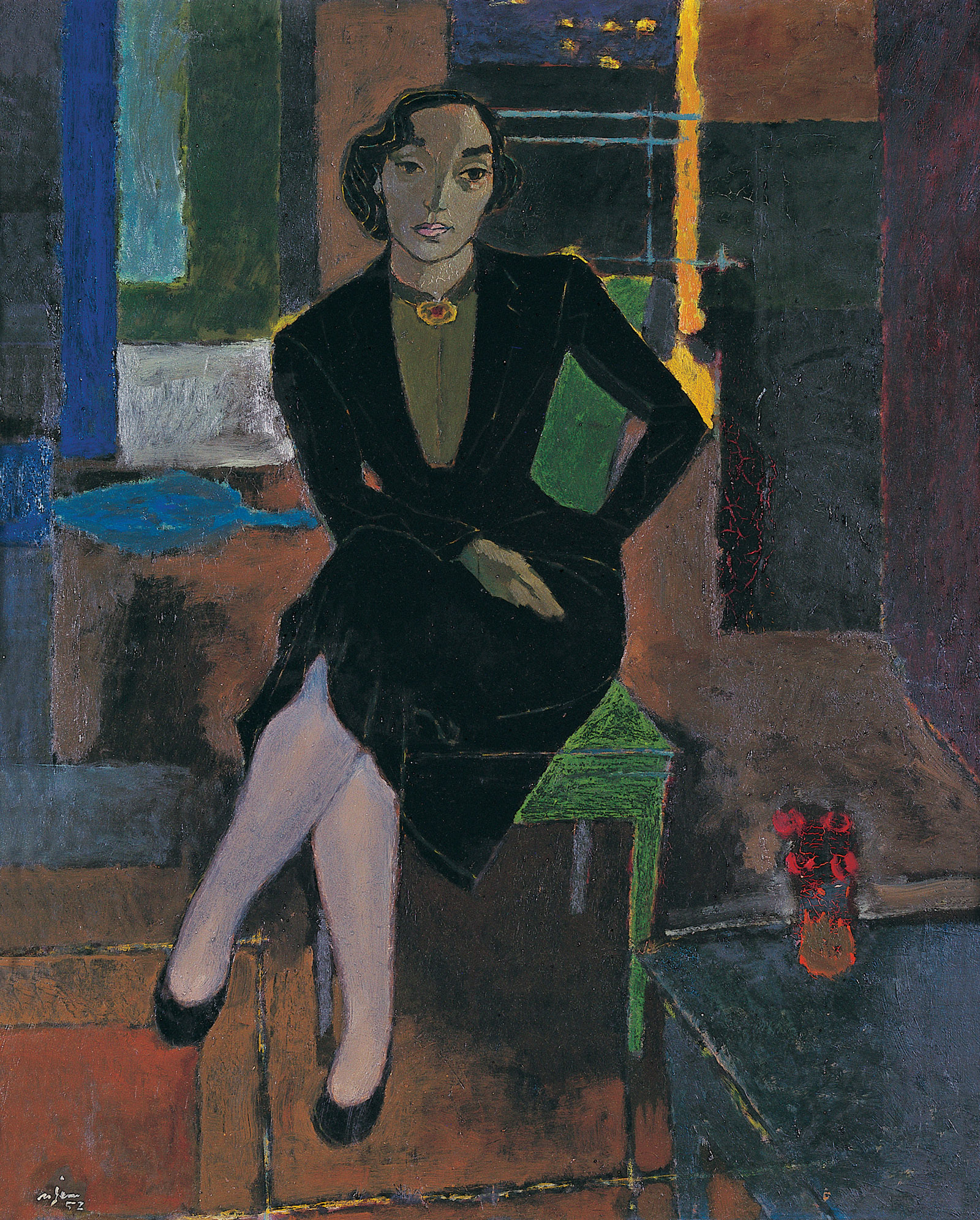 Adalet Cimcoz Portresi / Portrait of Adalet Cimcoz - s763-001
