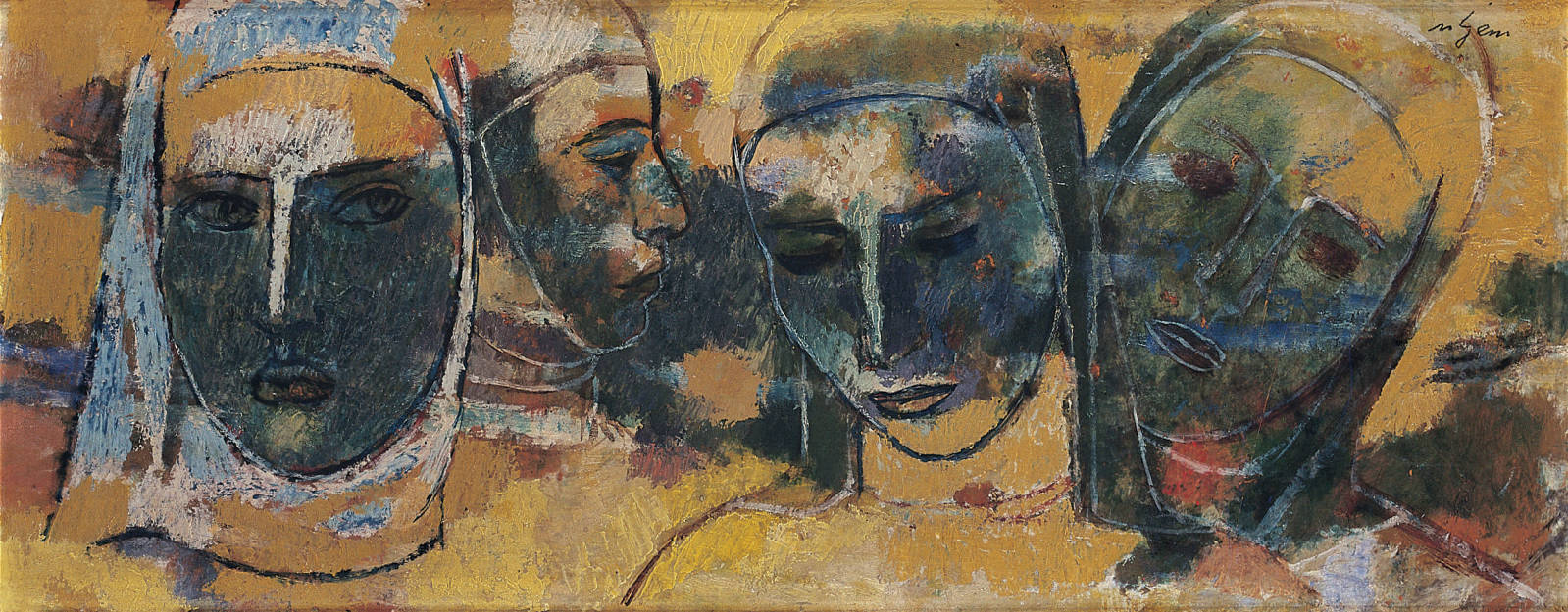 Dört Kadın Portresi / Portraits of Four Women - s763-006